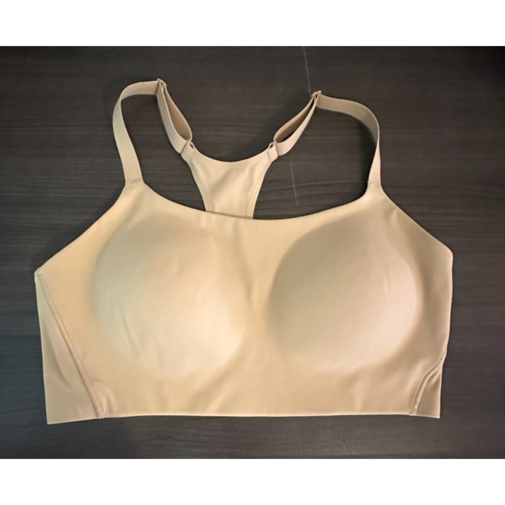 HUUG Daily Racerback Wireless Bra Nude Seamless Pullover Comfort XL